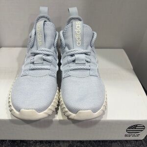 Women’s size‎ 6 Adidas Light Blue and White Athletic Shoes